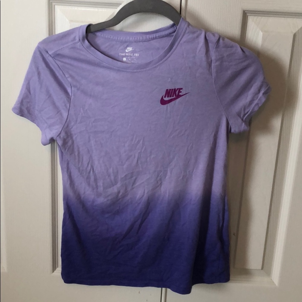 Nike purple ombré shirt.
